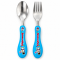 Kids’ Spoon & Fork with Cartoon Handles – BabyBloom Essentials