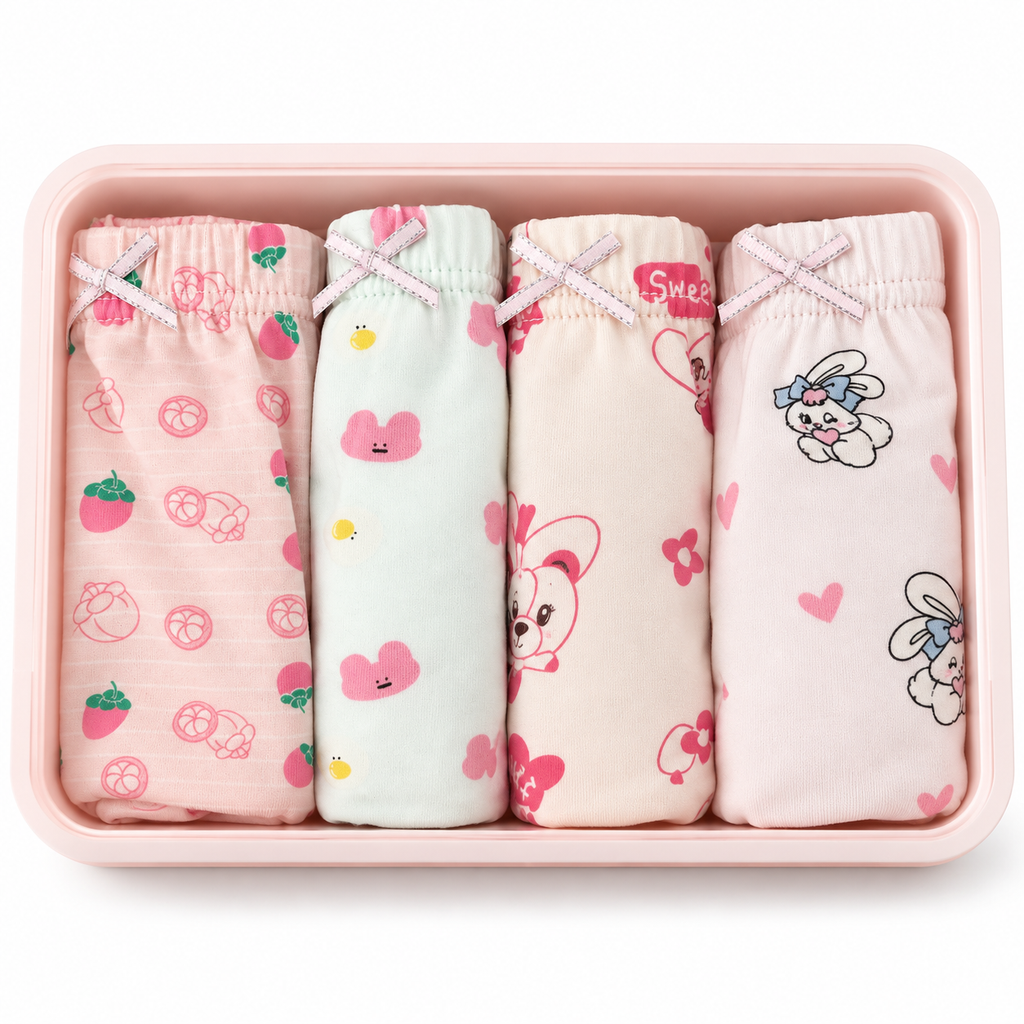 Kids' Boxer Briefs in Box — 4-Piece Set – product photo 3