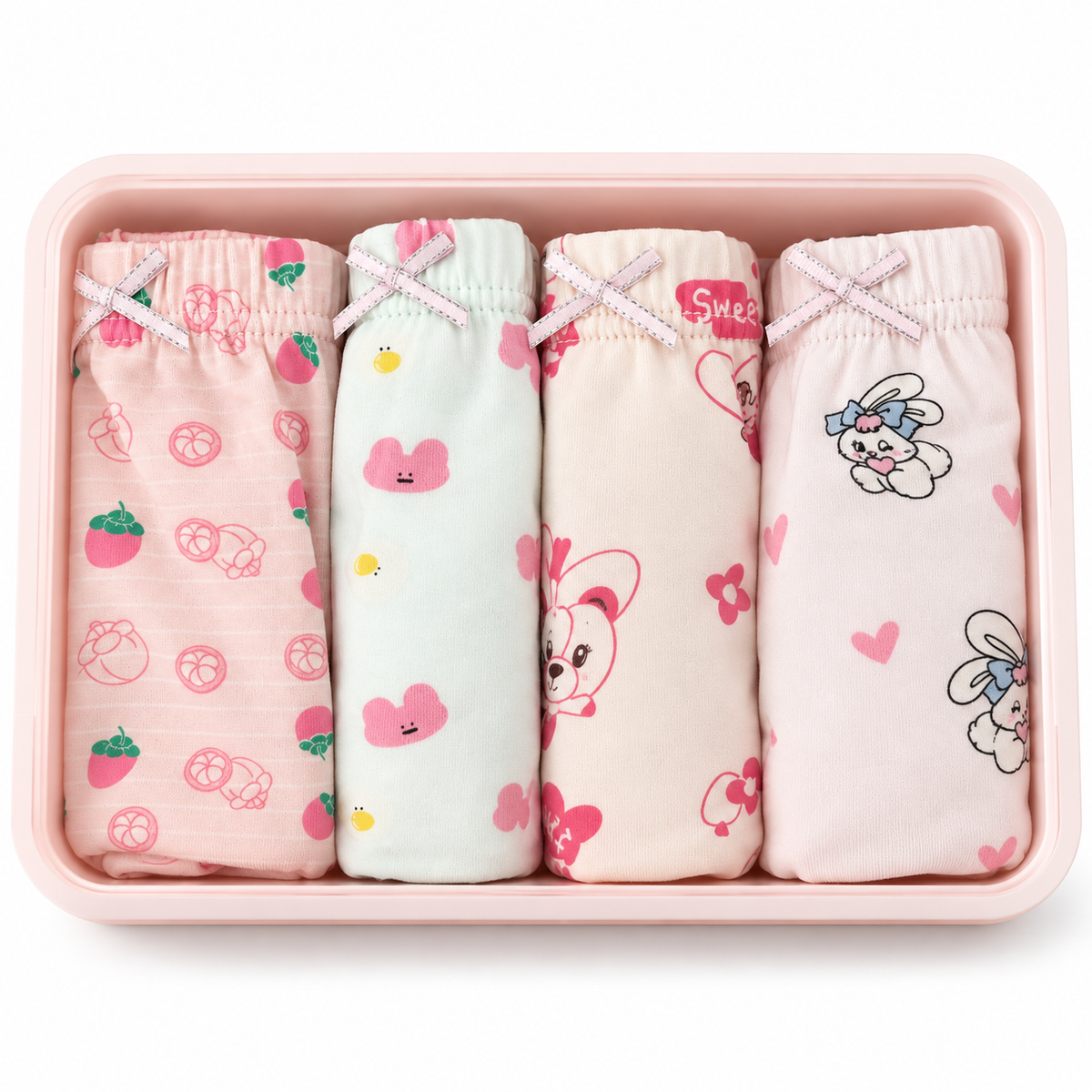 Kids' Boxer Briefs in Box — 4-Piece Set – product photo 3