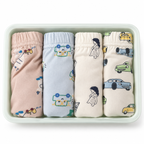 Kids' Boxer Briefs in Box — 4-Piece Set – product photo 4