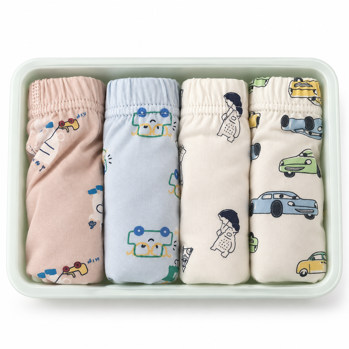 Kids' Boxer Briefs in Box — 4-Piece Set – product photo 4