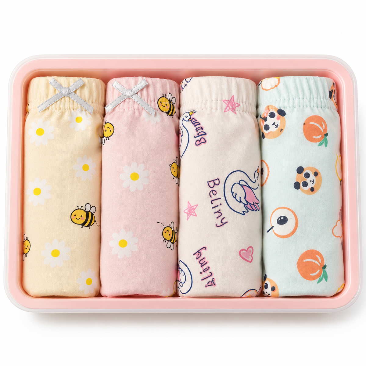 Kids' Boxer Briefs in Box — 4-Piece Set – product photo 2