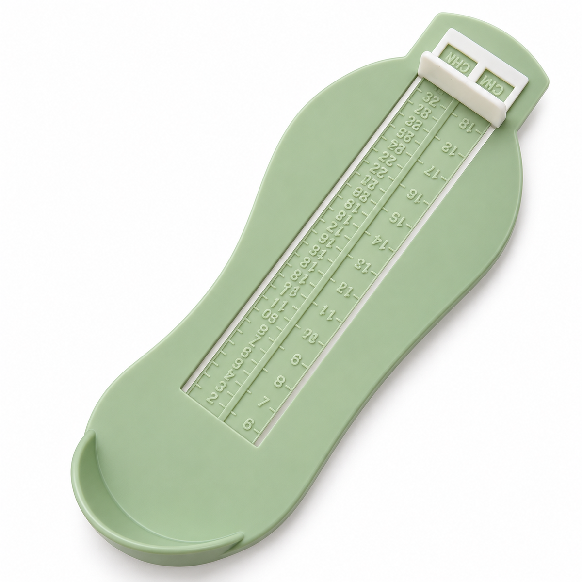 Baby & Kids Foot Size Measuring Ruler – Adjustable Shoe Size Gauge – product photo 3