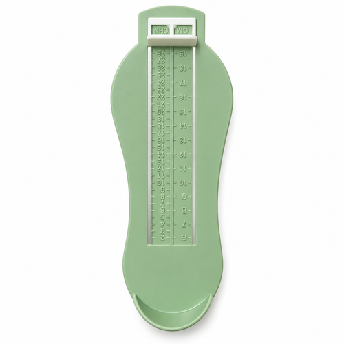 Baby & Kids Foot Size Measuring Ruler – Adjustable Shoe Size Gauge – BabyBloom Essentials
