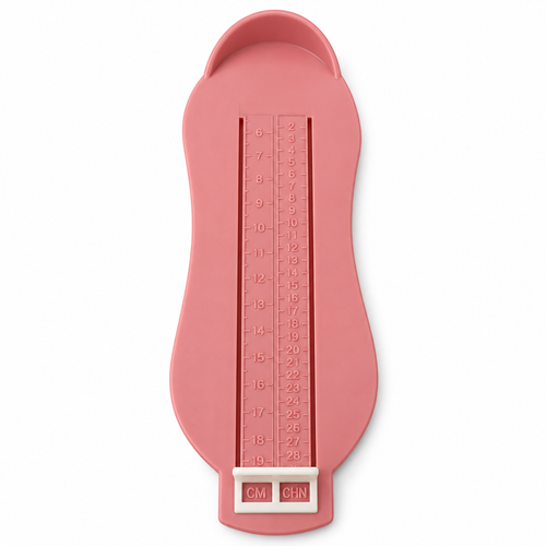 Baby & Kids Foot Size Measuring Ruler – Adjustable Shoe Size Gauge – product photo 2