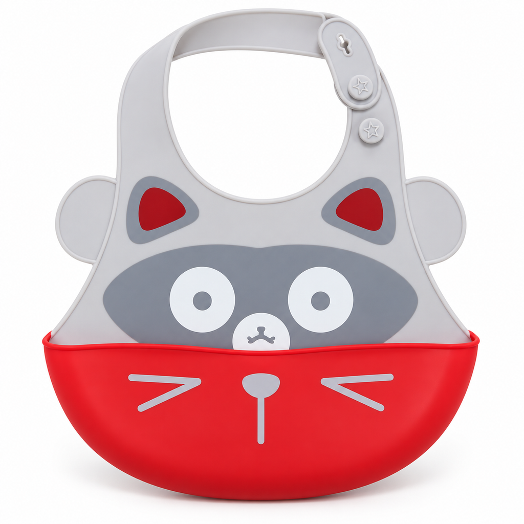 Silicone Baby Feeding Bib – product photo 9
