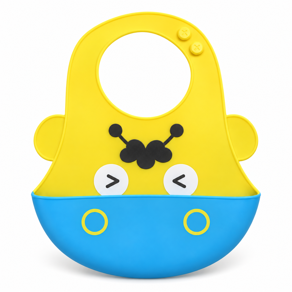 Silicone Baby Feeding Bib – product photo 2