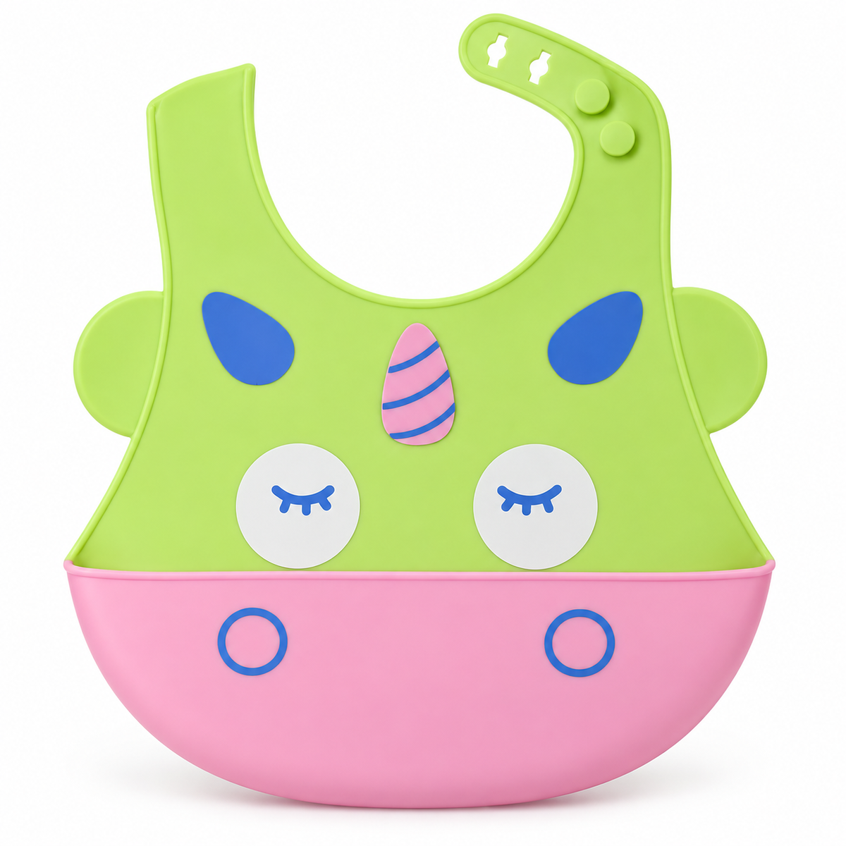 Silicone Baby Feeding Bib – product photo 4