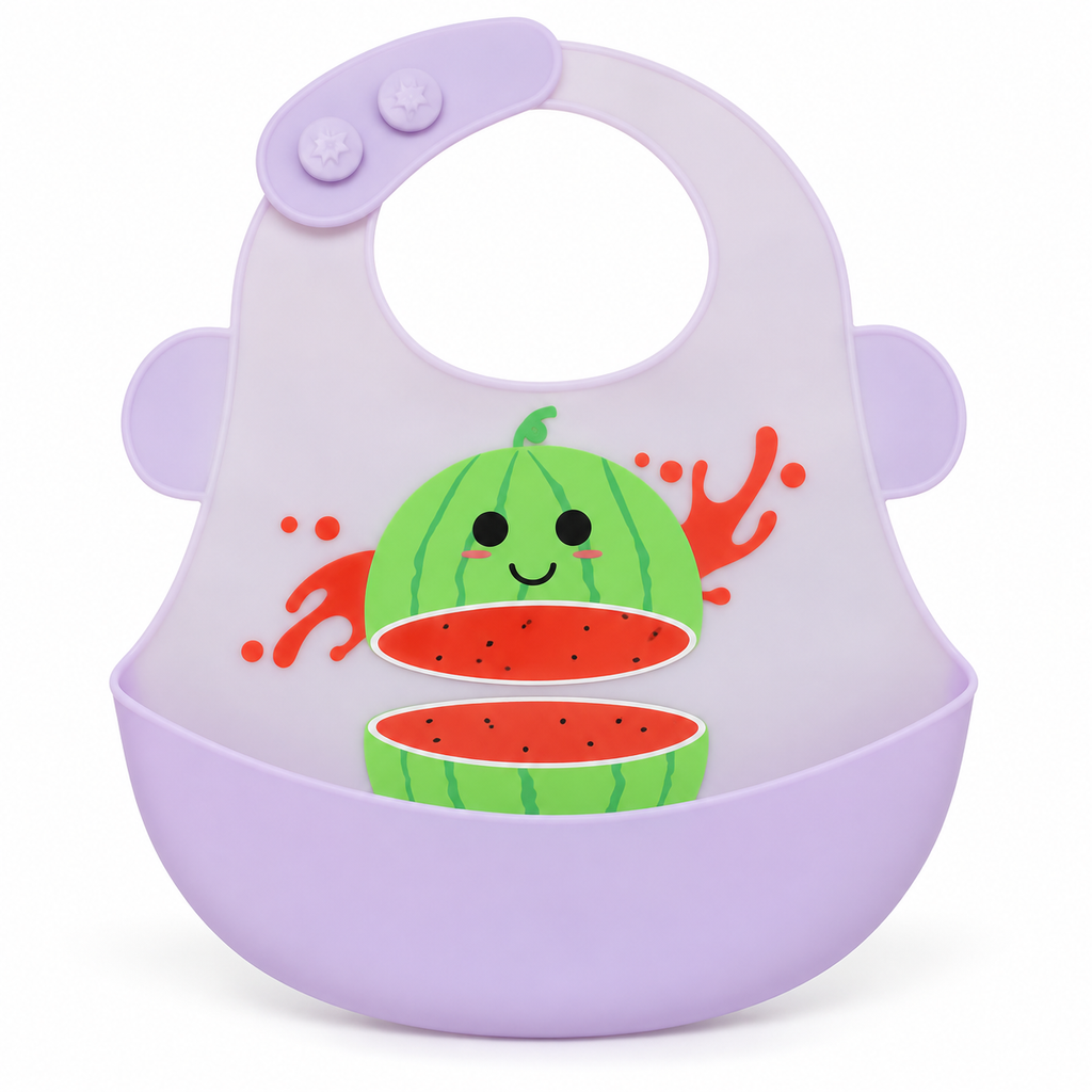 Silicone Baby Feeding Bib – product photo 5
