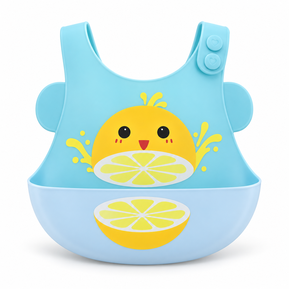 Silicone Baby Feeding Bib – product photo 6