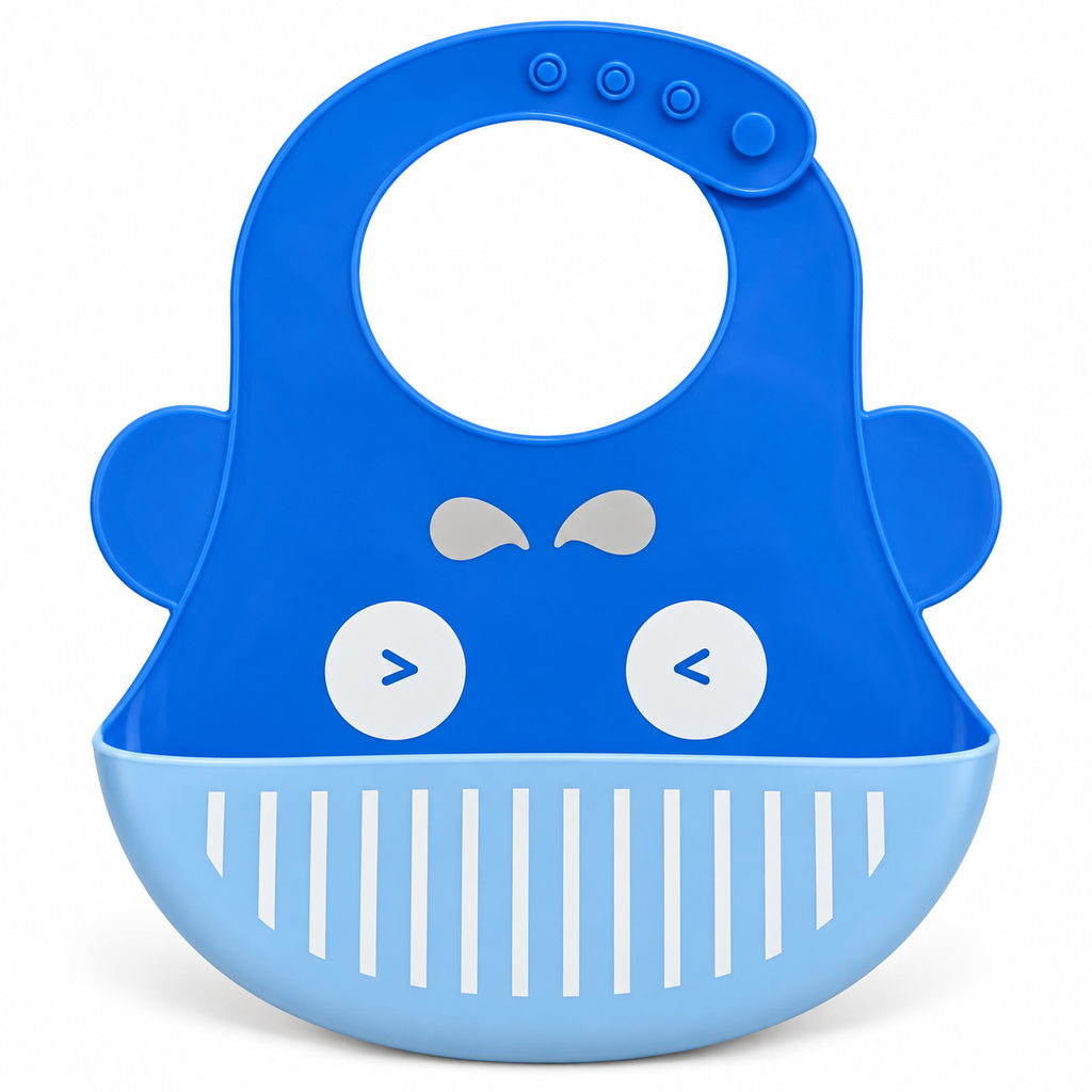 Silicone Baby Feeding Bib – product photo 7