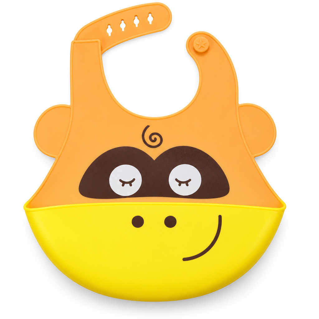 Silicone Baby Feeding Bib – product photo 8